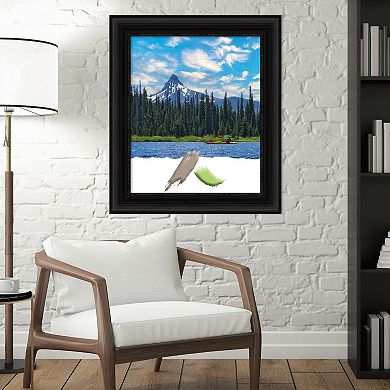 Amanti Art Parlor Black Picture Frame