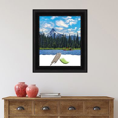 Amanti Art Parlor Black Picture Frame
