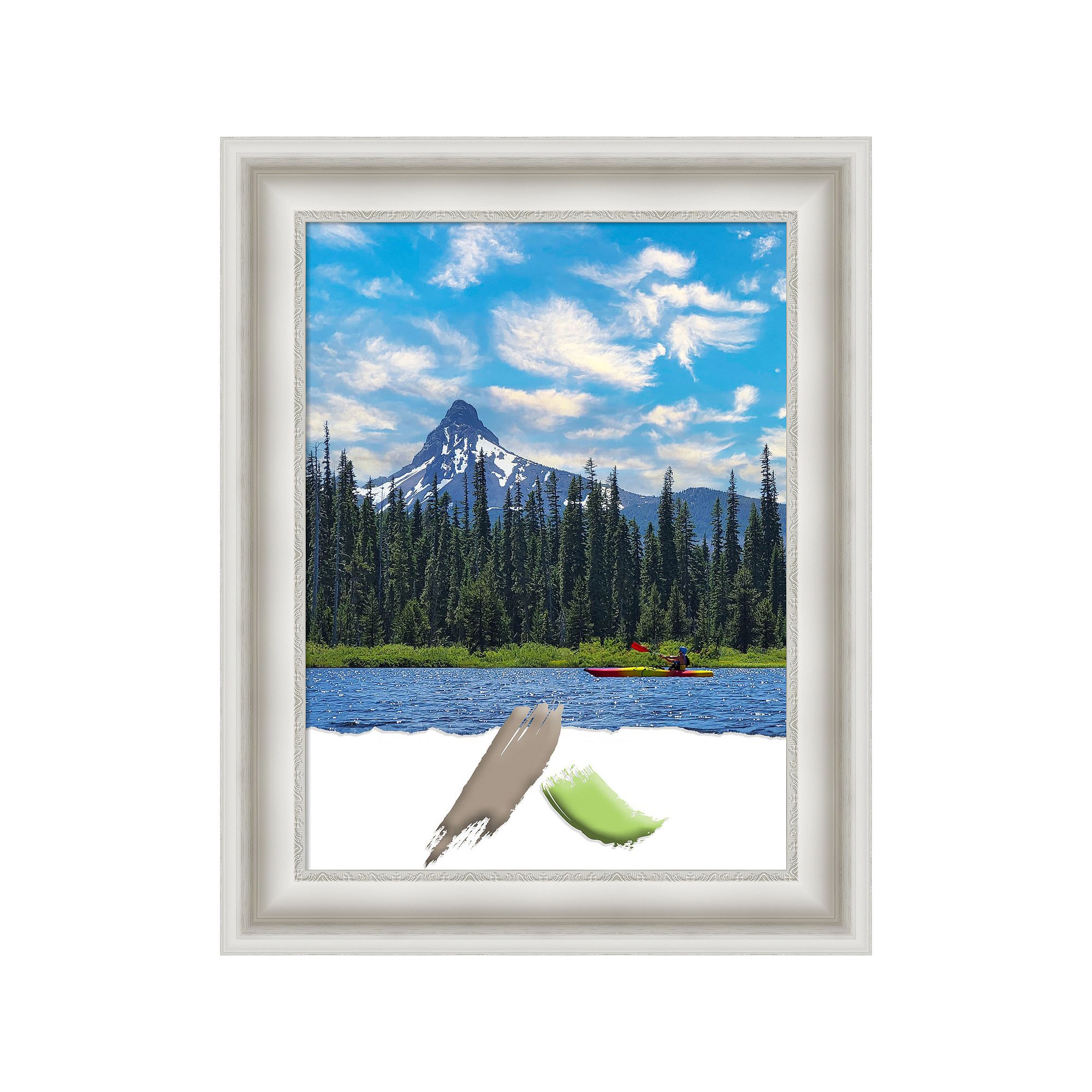 Amanti Art Parlor White Picture Frame