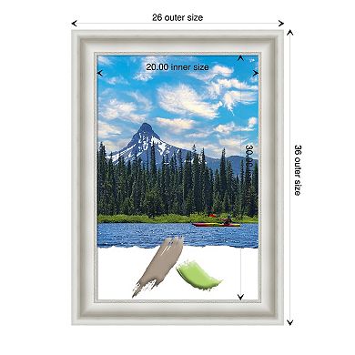 Amanti Art Parlor White Picture Frame 