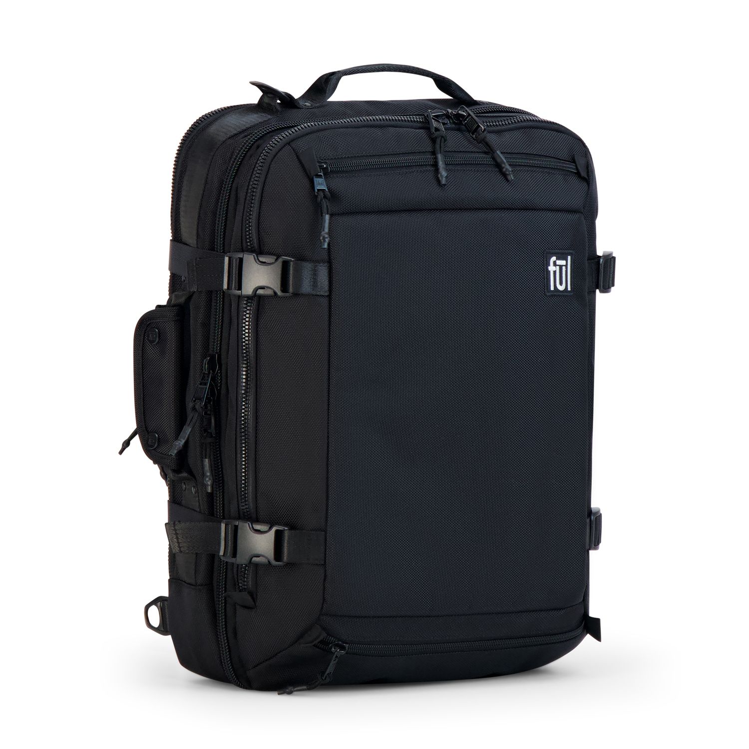 Ful Ridge Collection 18-Inch Laptop Backpack - Padded Commuter Bag For Travel, Business, Or School, 1680D Ballistic Nylon (Unisex-Adult)