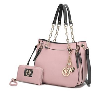 MKF Collection Lina Womens Tote Handbag with Wallet by Mia K