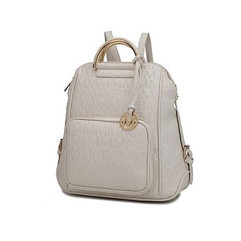 MKF Collection Torra Milan M Signature Trendy Backpack By Mia K