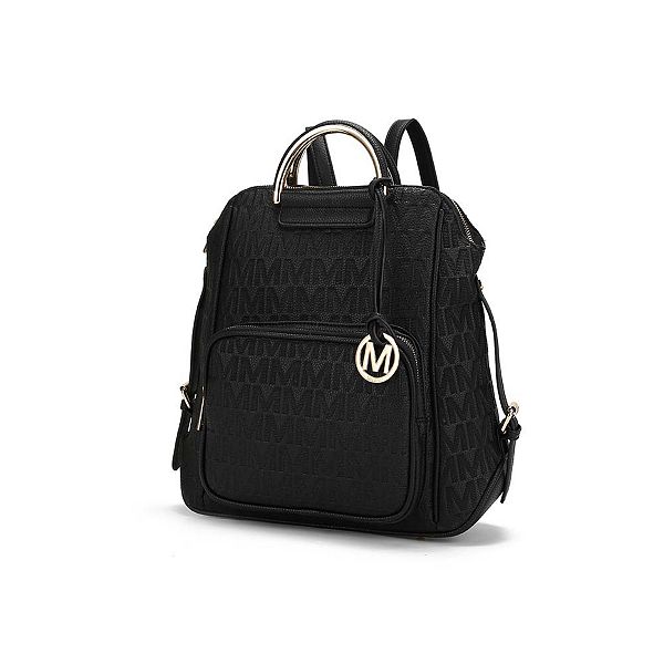 MKF Collection Torra Milan M Signature Trendy Backpack By Mia K display picture 3