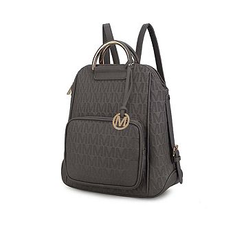MKF Collection Torra Milan M Signature Trendy Backpack By Mia K