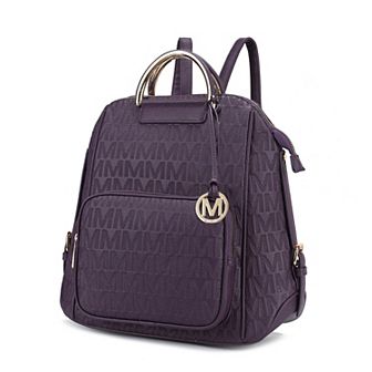 MKF Collection Torra Milan M Signature Trendy Backpack By Mia K
