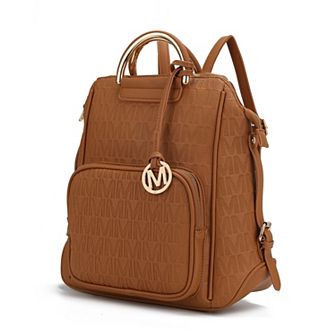 MKF Collection Torra Milan M Signature Trendy Backpack By Mia K