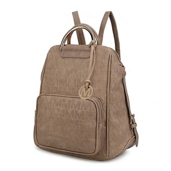 MKF Collection Torra Milan M Signature Trendy Backpack By Mia K