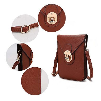MKF Collection Havana Smartphone Womens Crossbody Bag by Mia K