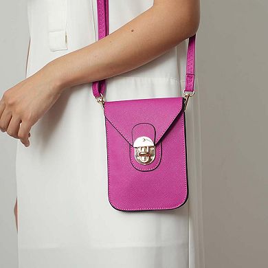 MKF Collection Havana Smartphone Womens Crossbody Bag by Mia K