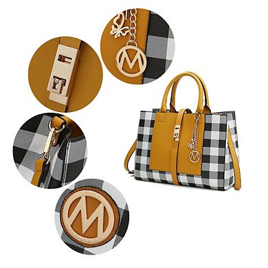 MKF Collection Genesis Printed Flag Womens Crossbody Bag by Mia K