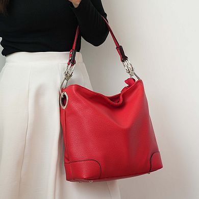 MKF Collection Viviana Women Hobo Bag with Wristlet Wallet by Mia K