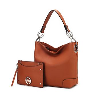 MKF Collection Viviana Women Hobo Bag with Wristlet Wallet by Mia K