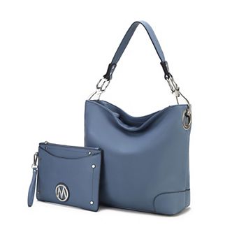 MKF Collection Viviana Women Hobo Bag with Wristlet Wallet by Mia K