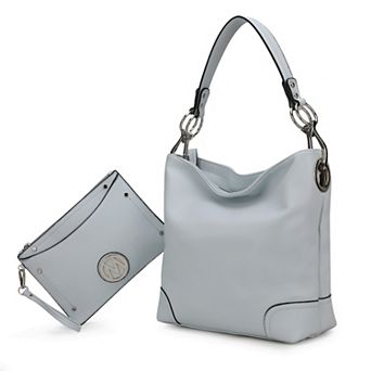 MKF Collection Viviana Women Hobo Bag with Wristlet Wallet by Mia K