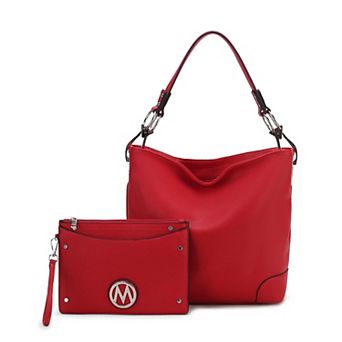 MKF Collection Viviana Women Hobo Bag with Wristlet Wallet by Mia K