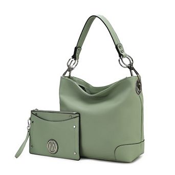 MKF Collection Viviana Women Hobo Bag with Wristlet Wallet by Mia K