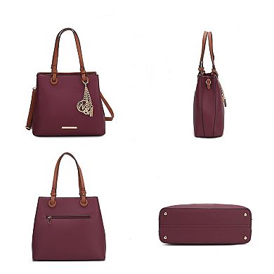 MKF Collection Kearny Womens Tote Handbags & Wallet by Mia K