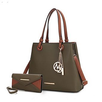 MKF Collection Kearny Womens Tote Handbags & Wallet by Mia K