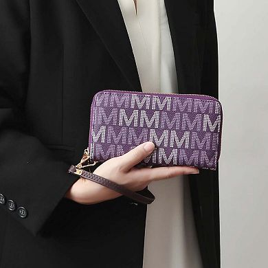 Mkf Collection Hofstra M Signature Wallet Wristlet By Mia K