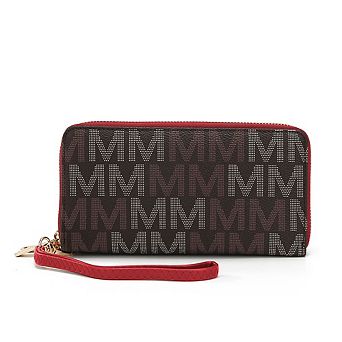 Mkf Collection Hofstra M Signature Wallet Wristlet By Mia K