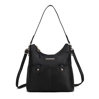 MKF Collection Harper Color Block Womens Shoulder Bag by Mia K