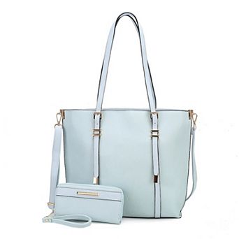MKF Collection Emery Womens Tote Handbags & Wallet by Mia K - 2 pc