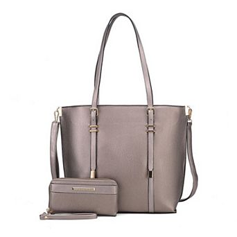 MKF Collection Emery Womens Tote Handbags & Wallet by Mia K - 2 pc