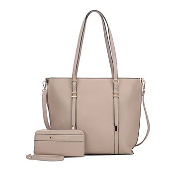 MKF Collection Emery Womens Tote Handbags & Wallet by Mia K - 2 pc