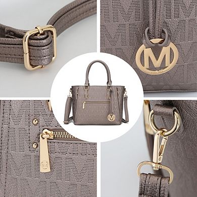 Mkf Collection Cairo M Signature Satchel Handbag By Mia K