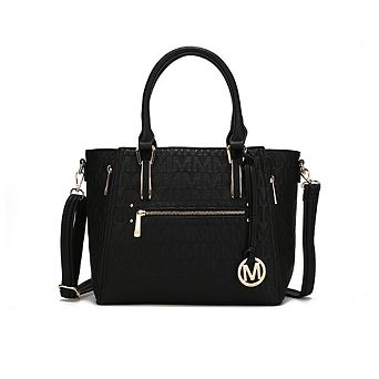 MKF Collection Cairo M Signature Satchel Handbag by Mia K