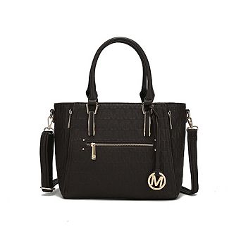 MKF Collection Cairo M Signature Satchel Handbag by Mia K