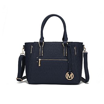 MKF Collection Cairo M Signature Satchel Handbag by Mia K