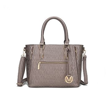 MKF Collection Cairo M Signature Satchel Handbag by Mia K