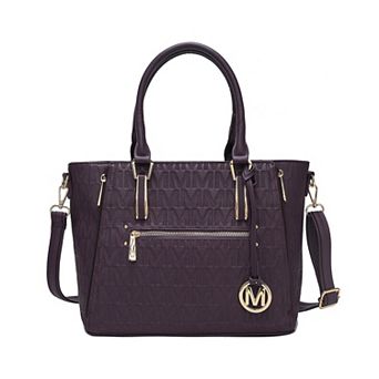MKF Collection Cairo M Signature Satchel Handbag by Mia K