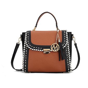 MKF Collection Flora Satchel Handbag for Women by Mia K