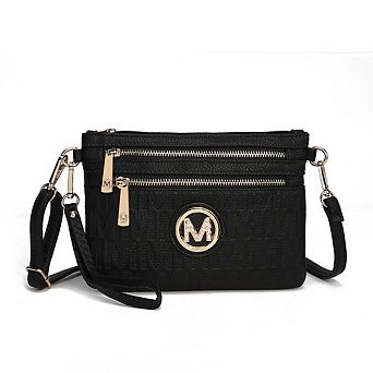 MKF Collection Roonie Milan M Signature Crossbody Wristlet by Mia K