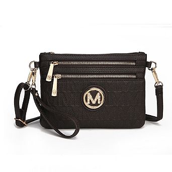 MKF Collection Roonie Milan M Signature Crossbody Wristlet by Mia K