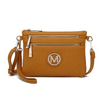 MKF Collection Roonie Milan M Signature Crossbody Wristlet by Mia K