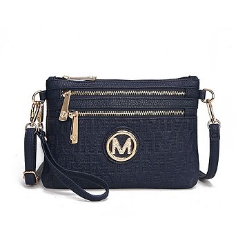 MKF Collection Roonie Milan M Signature Crossbody Wristlet by Mia K