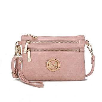 MKF Collection Roonie Milan M Signature Crossbody Wristlet by Mia K