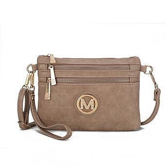 MKF Collection Roonie Milan M Signature Crossbody Wristlet by Mia K