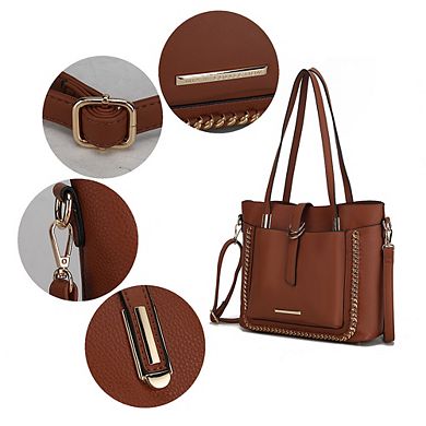 MKF Collection Raya Shoulder Bag with Crossbody Pouch by Mia K