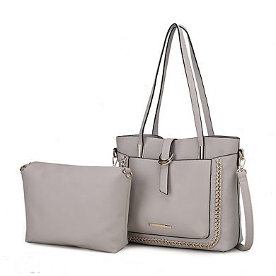 MKF Collection Raya Shoulder Bag with Crossbody Pouch by Mia K