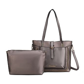 MKF Collection Raya Shoulder Bag with Crossbody Pouch by Mia K