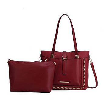 MKF Collection Raya Shoulder Bag with Crossbody Pouch by Mia K