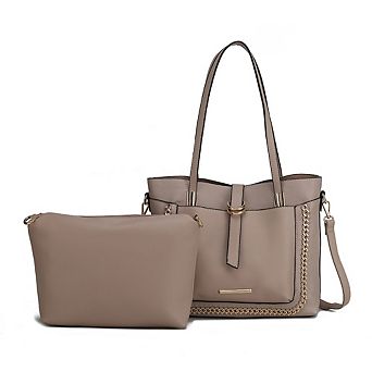MKF Collection Raya Shoulder Bag with Crossbody Pouch by Mia K