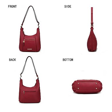 MKF Collection Daniela Womens Hobo Shoulder Bag by Mia K