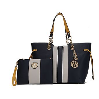 MKF Collection Holland Tote Handbag with Wristlet by Mia k