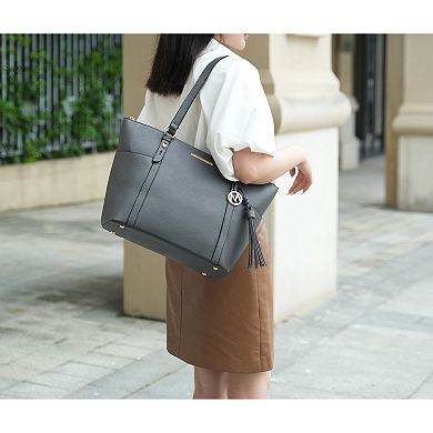 MKF Collection Gloria Women's Tote Bag with Wallet by Mia K